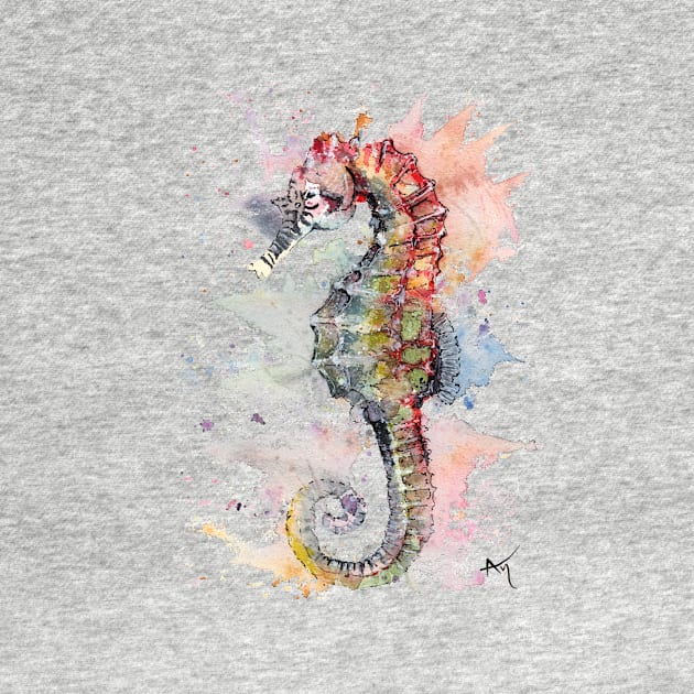 Seahorse by Andraws Art